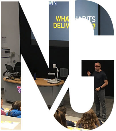 Public speaking by Nick Grantham